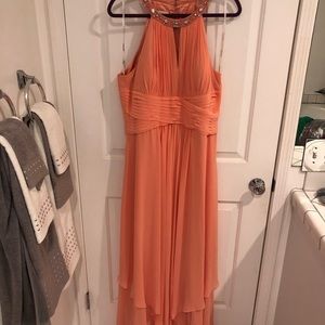 Peach beautiful dress!!